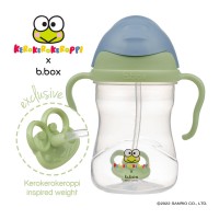 B.Box Kerokerokeroppi Sippy Cup 8oz | 6 months+ | Kids Cup | Drinking Cup | Kids Bottle | Drinking Bottle